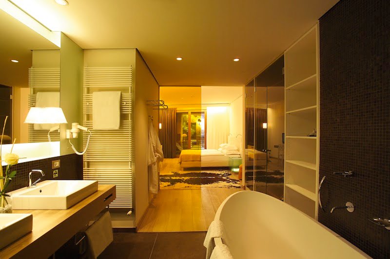 Badezimmer der Calla-Suite / © Hotel Therme Meran GmbH