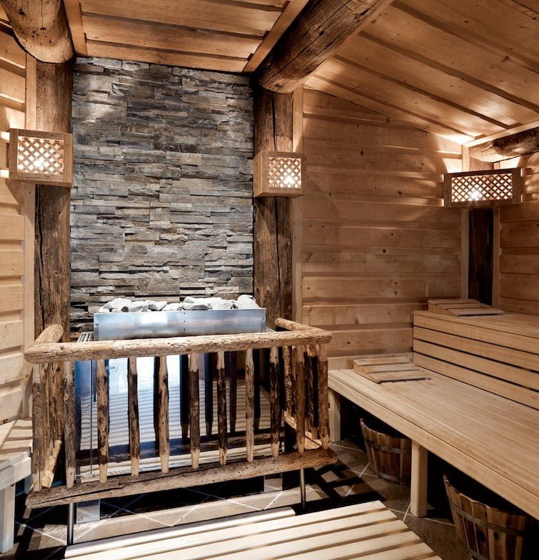 Tiroler Sauna im A-Rosa Kitzbühel / © A-ROSA Resort & Hotel