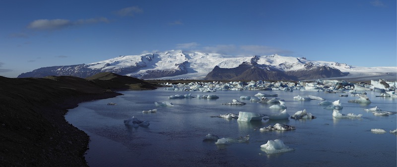 Hier im Gebiet rund um den islandischen Gletscher, der Teil des Vatnajökull ist und im Südosten des Vatnajökull-Nationalparks liegt, ist Entspannung und Ruhe zu finden / © Islandsstofa