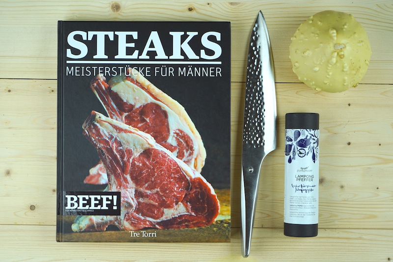 Steakgenuss in gedruckter Form - ein Buch (nicht) nur für Männer gemacht
