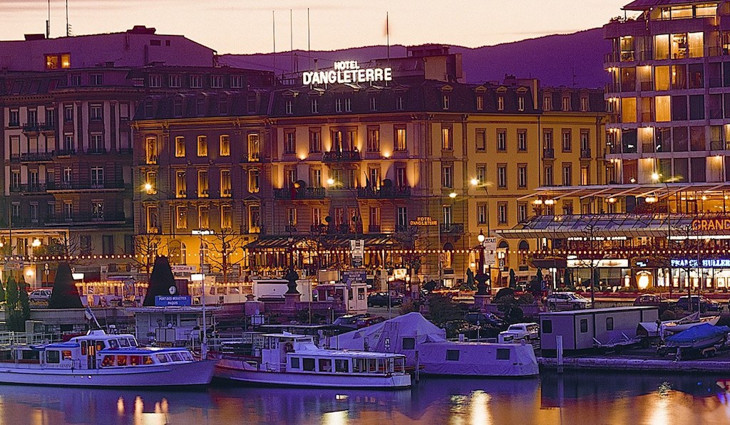 In Genf präsentier sich das 5 Sterne Hotel d’Angleterre