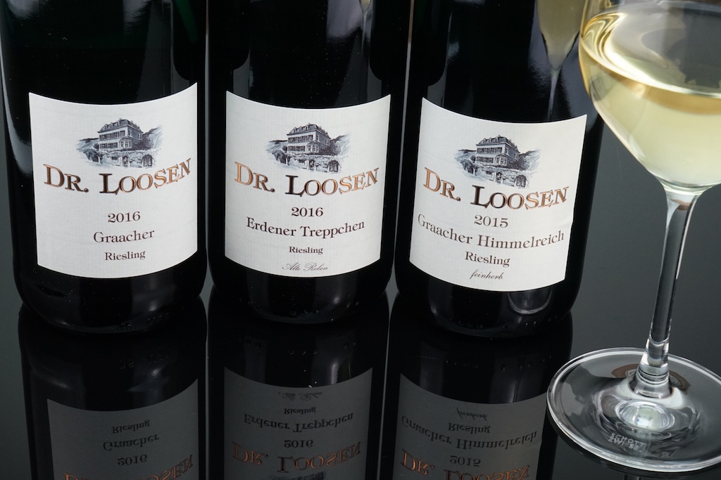 Das Weingut Dr. Loosen präsentierte gleich drei ausgezeichnete Weine
