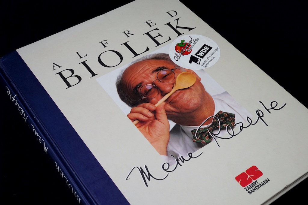 Alfred Biolek - Kochbuch Meine Rezepte von 1996