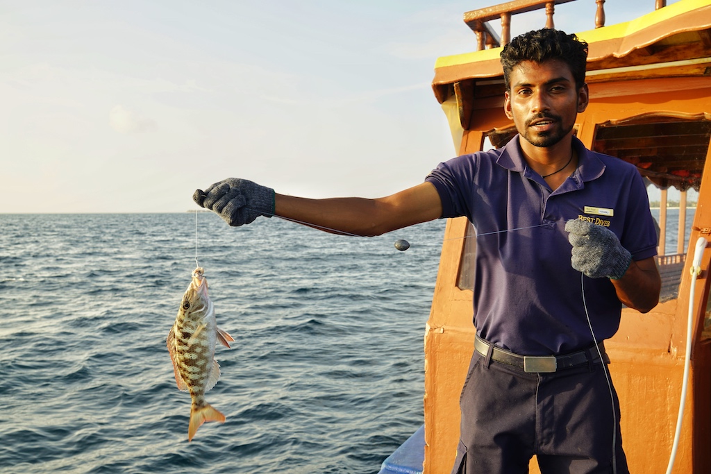 Nachhaltiger Fischfang ist ein weiterer Schritt in die richtige Richtung, wie hier bei der Tour zum Sonnenuntergangen-Fischen zu sehen