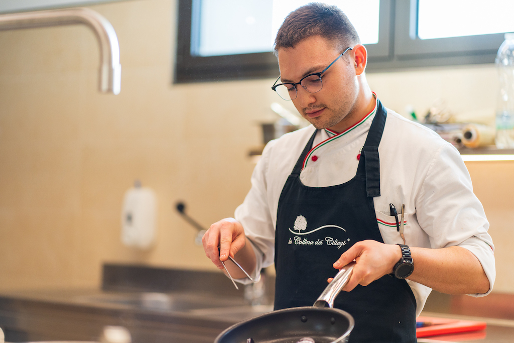 Cosmin Constantin Panciu gehört ebenfalls zur Küchenbrigarde und verfolgt die gleiche Philosophie