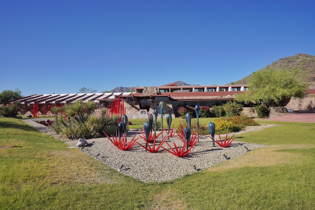 Taliesin West war Frank Lloyd Wrights Winterwohnsitz in Scottsdale