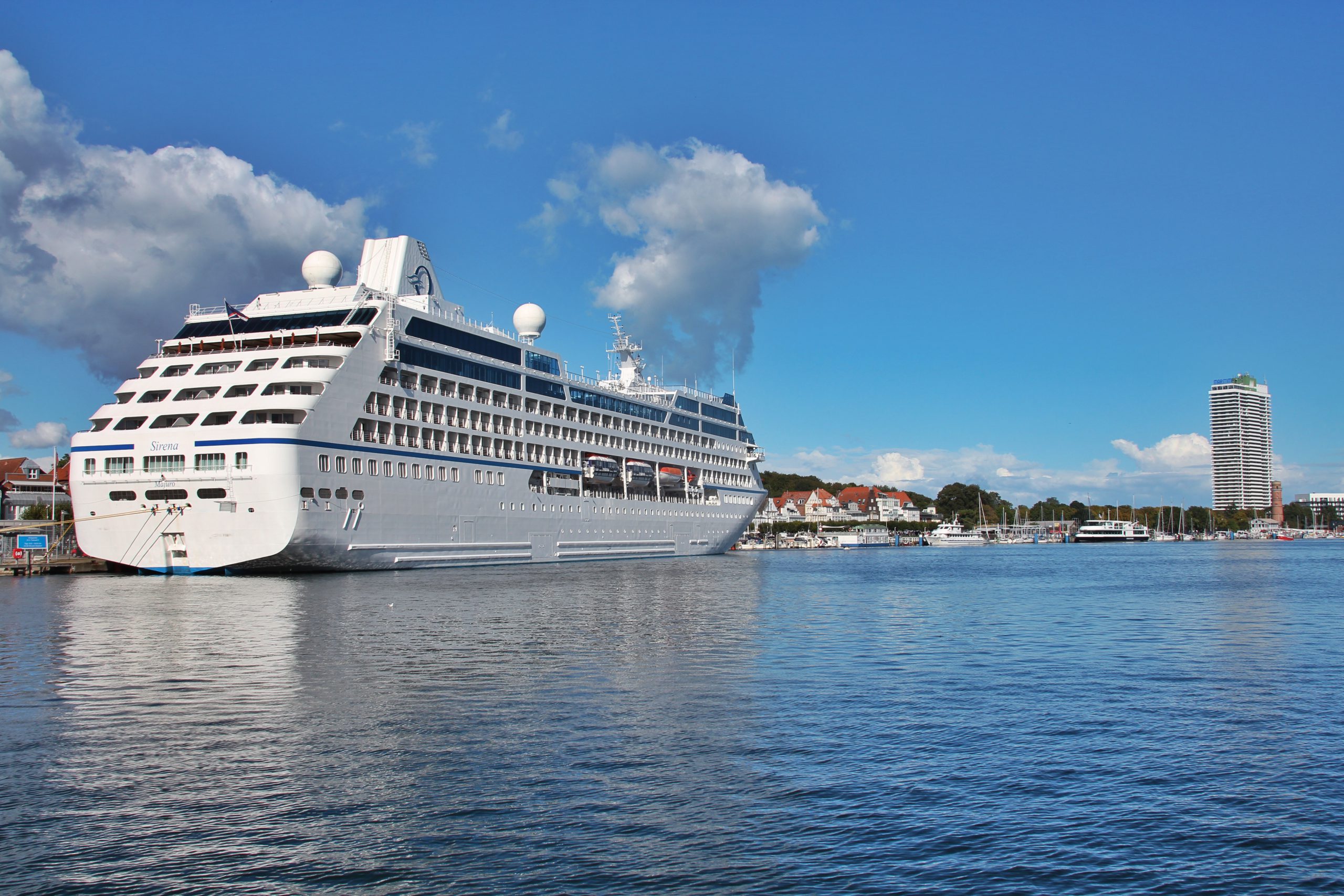 Vier Schiffe der Renaissance-Klasse, hier die „Sirena“, haben zwischen 2003 und 2016 bei Oceania Cruises eine neue Heimat gefunden