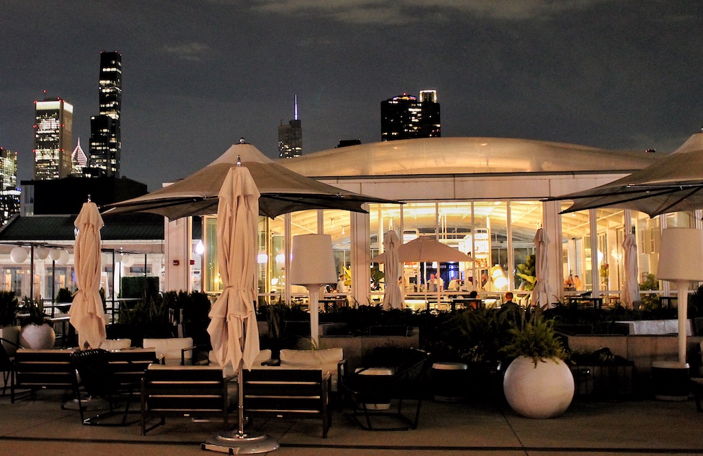 Rooftop Bar Chicago - erstklassige Aussicht beim Dinner