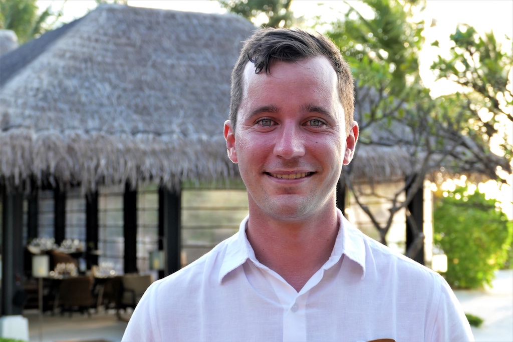 Der Schweizer Thomas Boehringer ist Resort-Manager von Naladhu und erzählt gern von seinen Erfahrungen