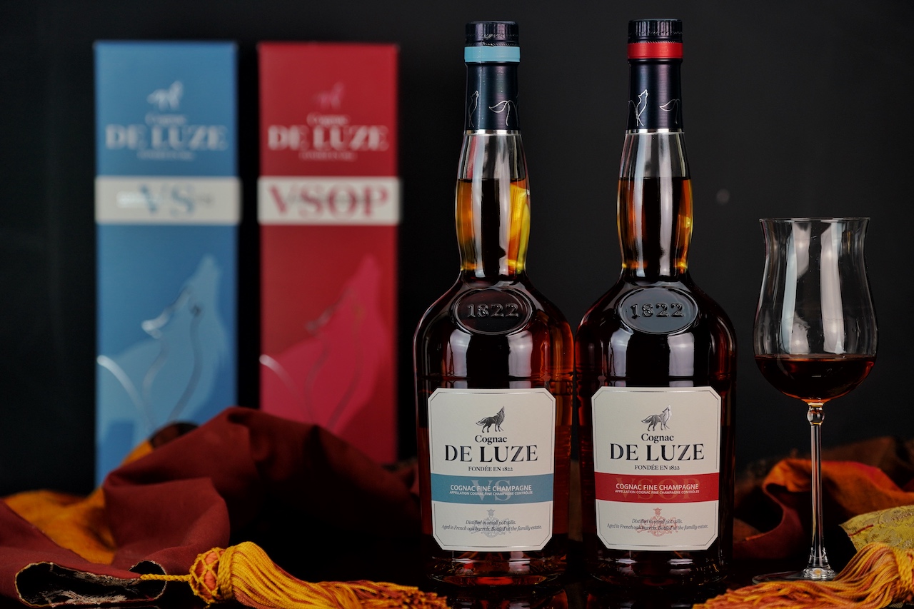 De Luze - Fine Champagne Cognacs werden in über 30 Ländern degustiert