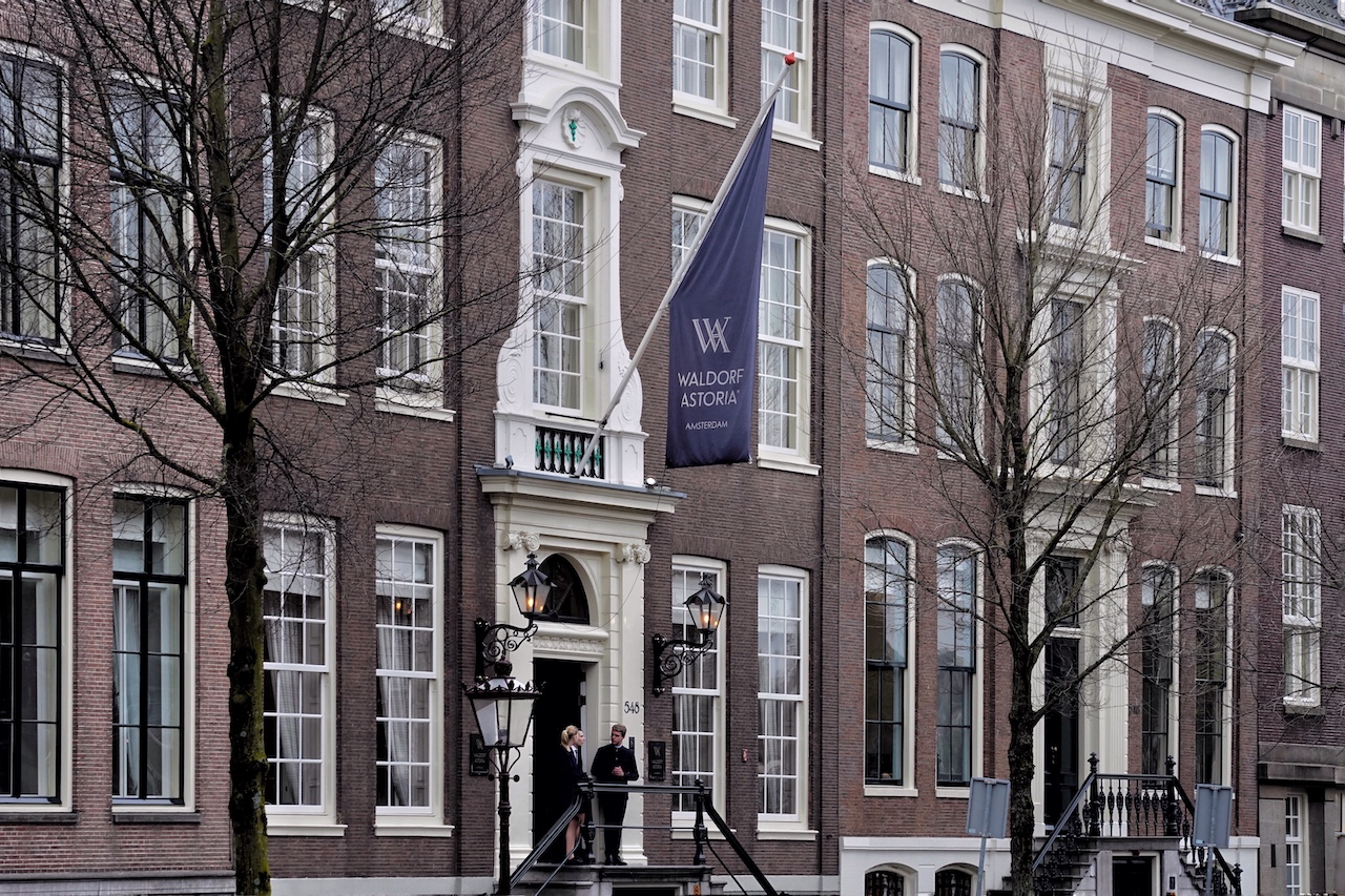 Das Waldorf Astoria Amsterdam zählt zu den besten Hotels in den Niederlanden ...