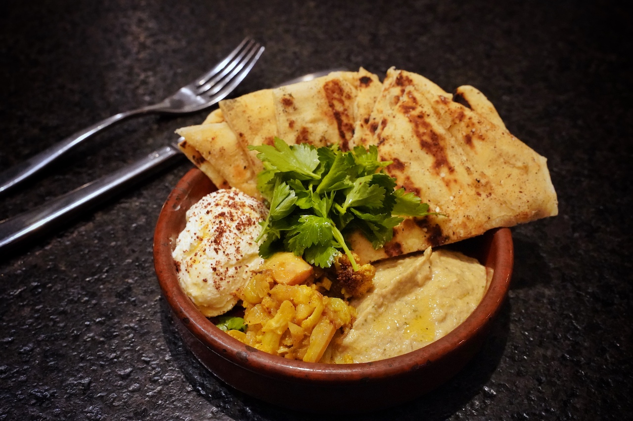 Im Restaurant Saffron Mediterranean Kitchen werden typisch mediterrane Gerichte kredenzt...