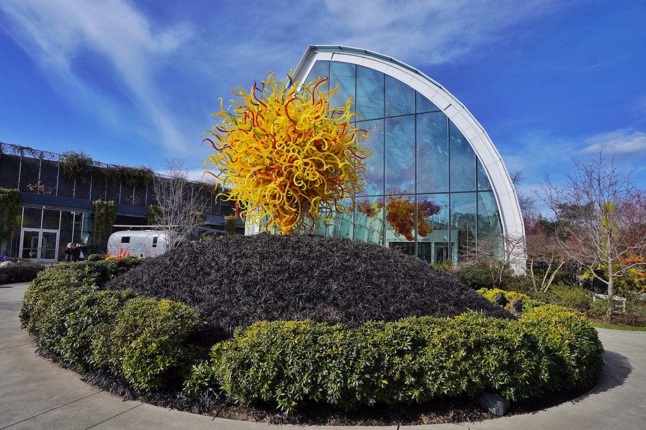 Chihuly Garden und Glass in Seattle ist in acht Galerien und drei Drawing Walls aufgeteilt