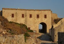 Castle of Chora Kythira- die historische Sehenswürdigkeit