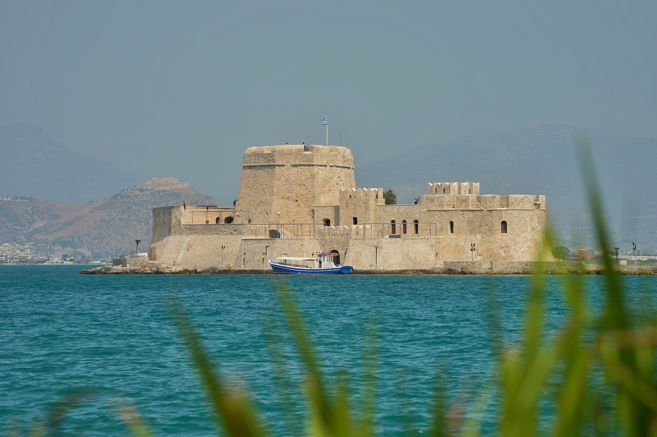 Auch die Bourtzi-Festung ist ein Fotomagnet