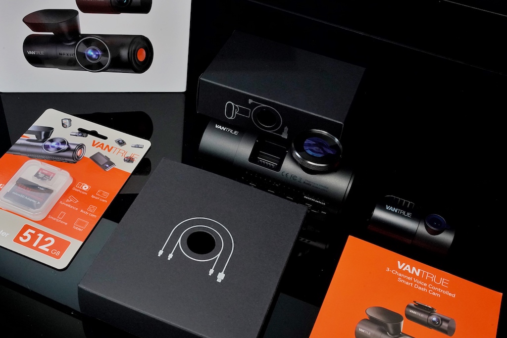 Die VANTRUE N4 Pro 3 Lens 4K HDR Dashcam mit 5GHz WiFi gehört zu der neuesten Generation von Dashcams /